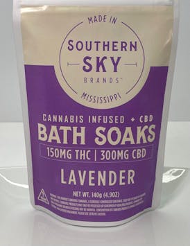 Lavender Bath Soak - (140mg THC, 329mg CBD)