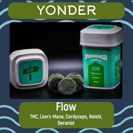 Yonder | Flow Green Apple - 100mg