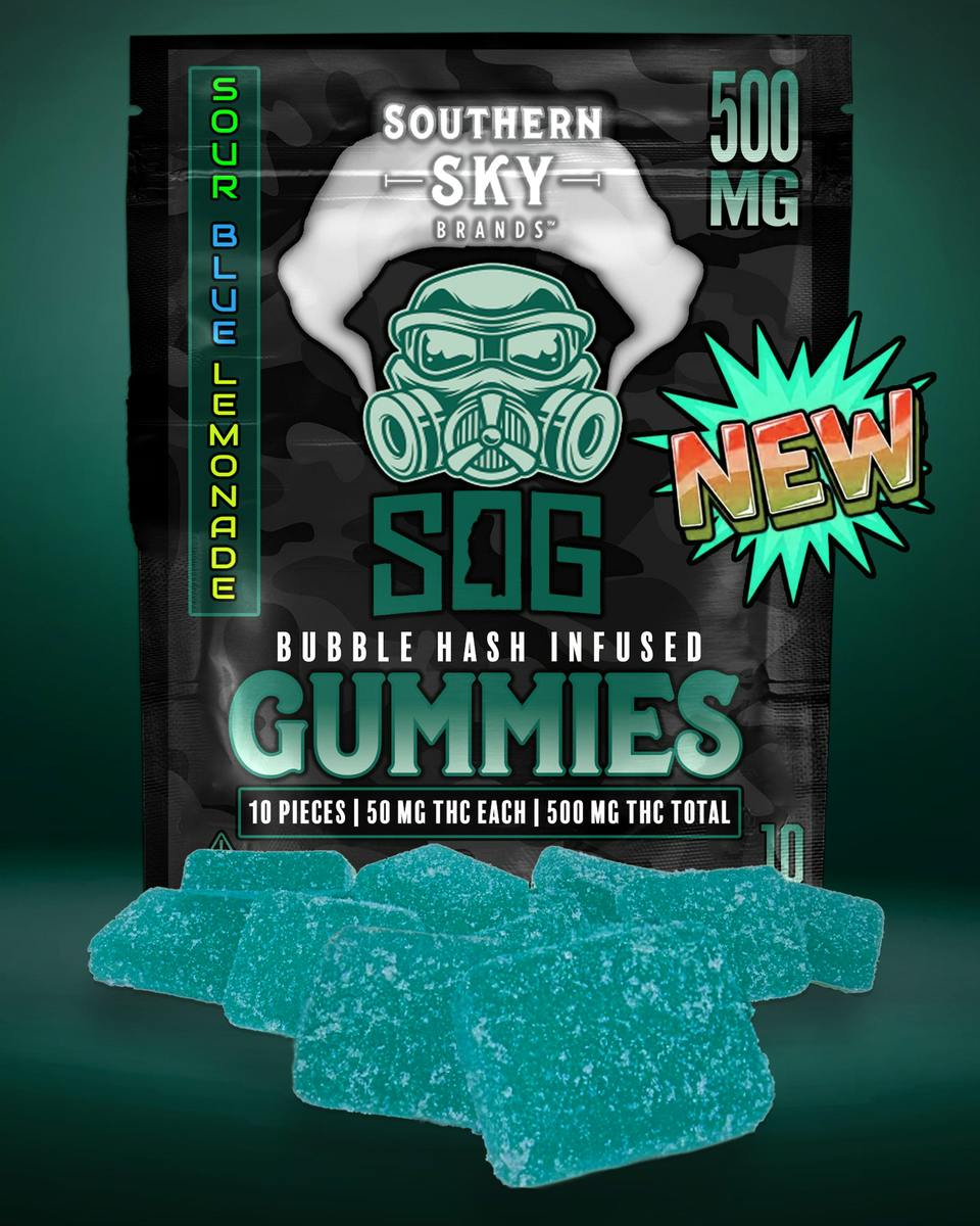 Blue Lemonade - 500mg Bubble Infused Gummies