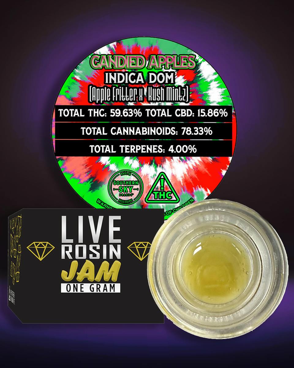 Candied Apples - 1g Live Rosin Jam