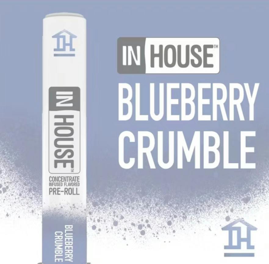 Blueberry Crumble Infused Pre Roll (0.75g)