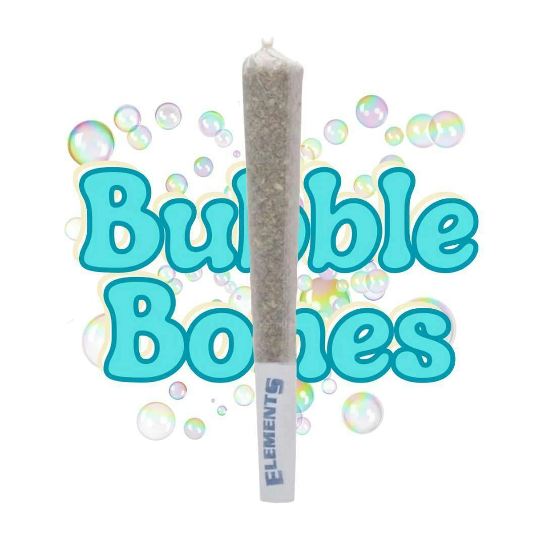 "Bubble Bones" Peaches 'n Paradise Infused Pre Roll (1g)