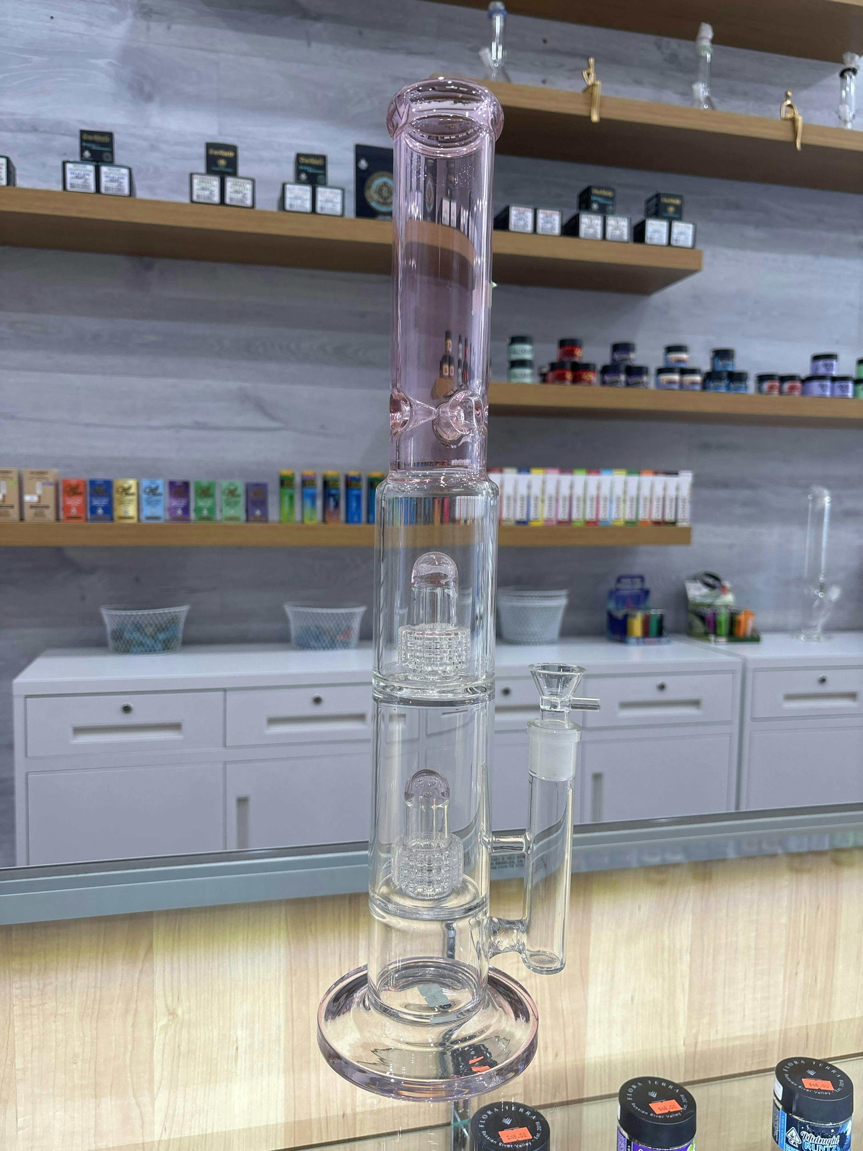 Smoke Accessories - Water Pipe (XL) Double Percolator