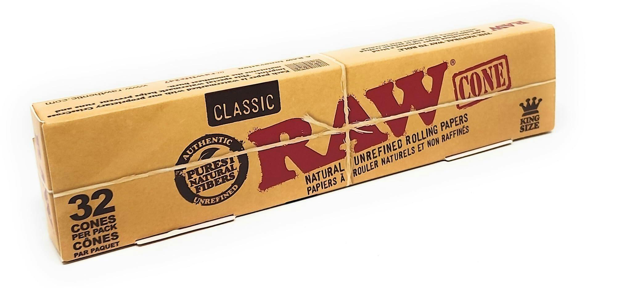 Raw Cones King Size 32 Pack