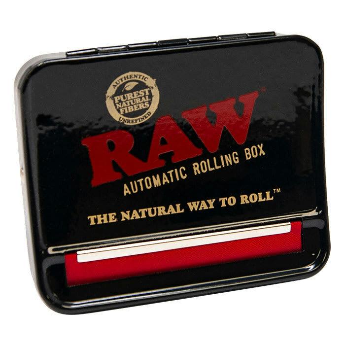 Raw Black Adjustable Automatic Rolling Box 70mm