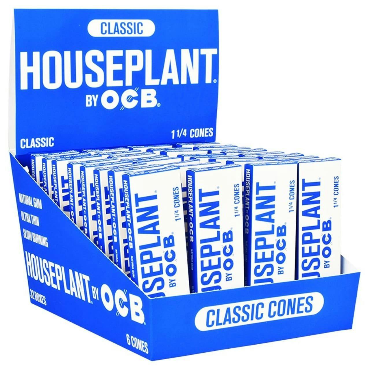 Houseplant by OCB Classic 1 1/4 Cones(6 pack)