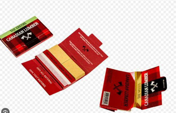 Canadian Lumber Rolling paper+Filter 1 1/4