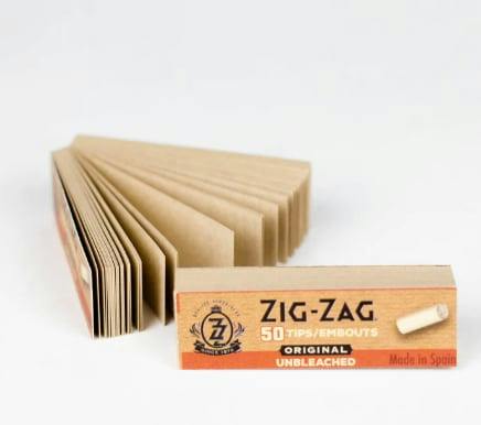 Zig Zag Original Unbleached Rolling Tips
