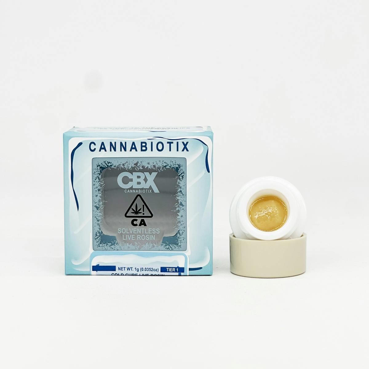 CBX - Cold Cured Live Rosin - Tier 1 - Blue Casino 1g