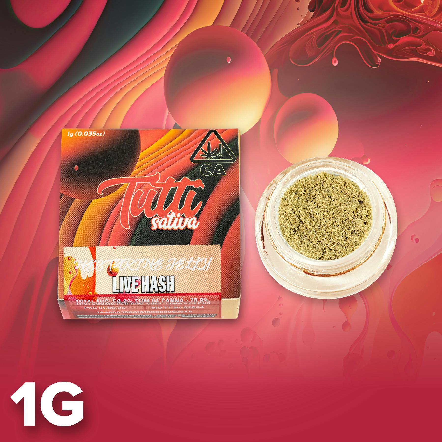 Tutti Maui Wowie: Tutti Maui Wowie Bubble Hash