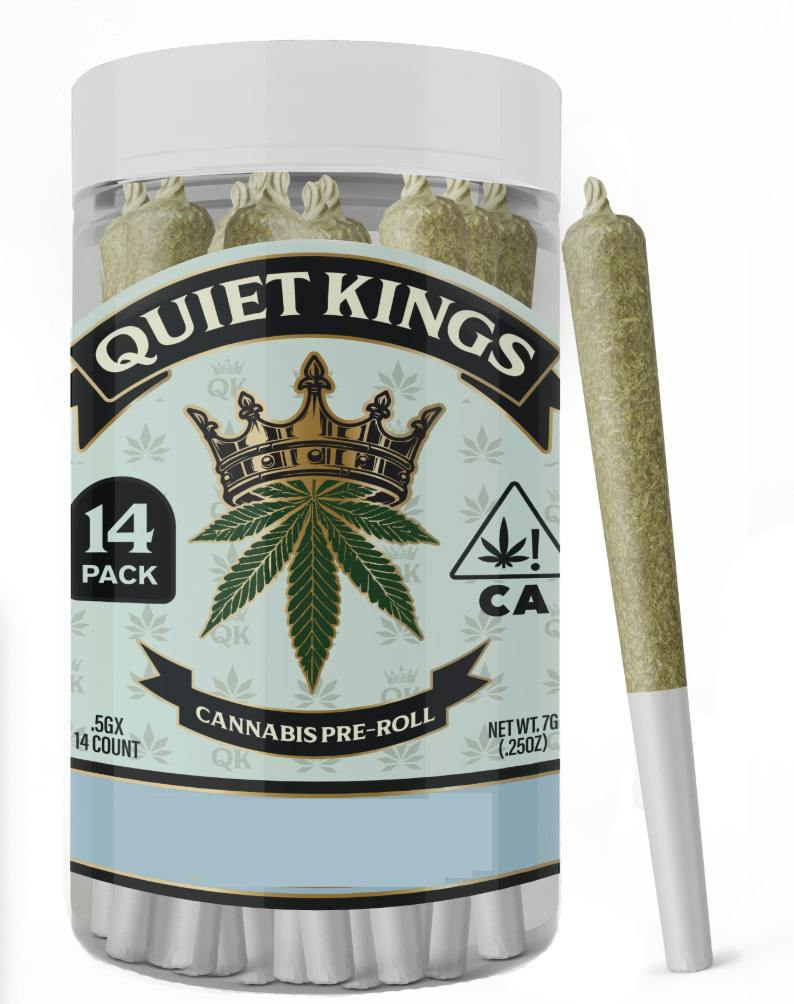 Quiet Kings Crumbled Lime (0.5g x 14ct) Pre-Roll Packs 7g (Copy)