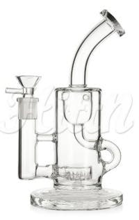 8.5" Glass Recycler Bubbler