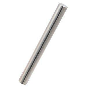 Tsubota Pearl - Sigaretta Metal Petrol Lighter - Silver