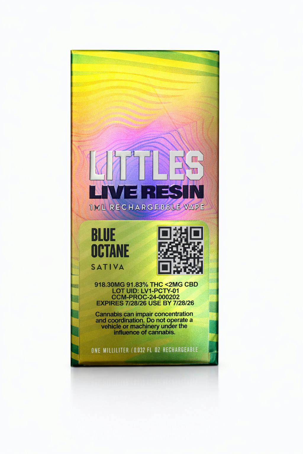 Blue Octane Live Resin Vape
