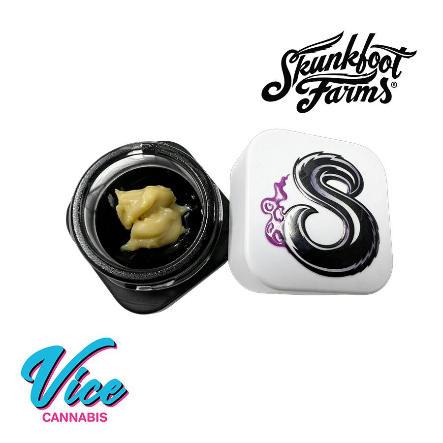 Skunkfoot: Skunkfoot Float - 1g Rosin / 90u
