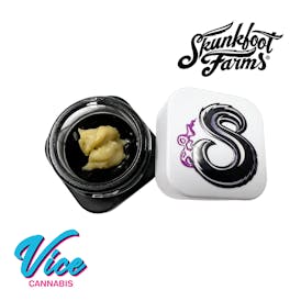 Skunkfoot: Skunkfoot Float - 1g Rosin / 90u