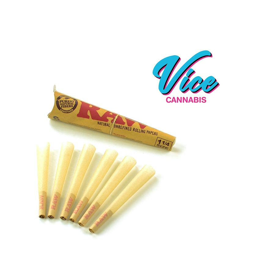RAW Organic Cones King - 3pk