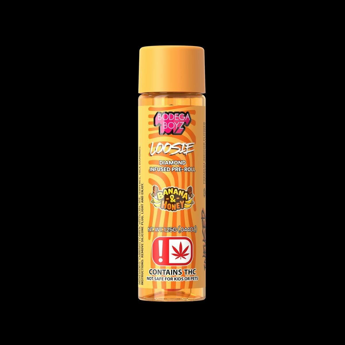Bodega Boyz - Banana & Honey - 1.25g Diamond Infused Pre Roll