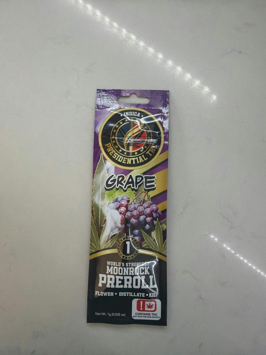 Presidential - 1g Moon Rock Preroll - Grape