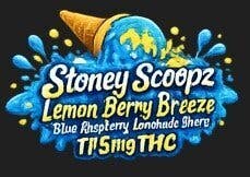 Stoney Scoopz Lemon Berry Breeze Ice Cream