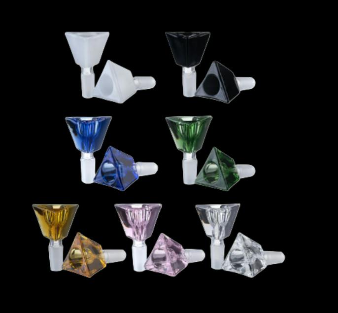 14mm Triangle Bowl Blue