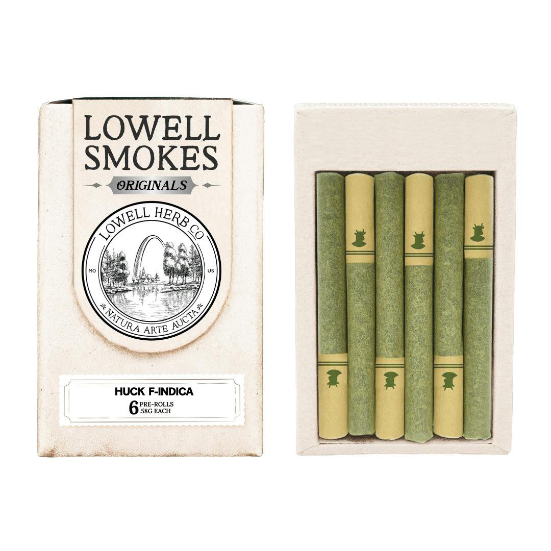 Lowell Herb: Originals Pre-Roll Pack | Cherry Cookie Runtz | Sativa | 0.6g ea | 6pk