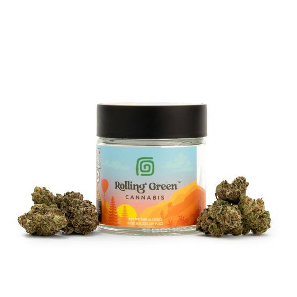 Flower Jar - Orange Jam
