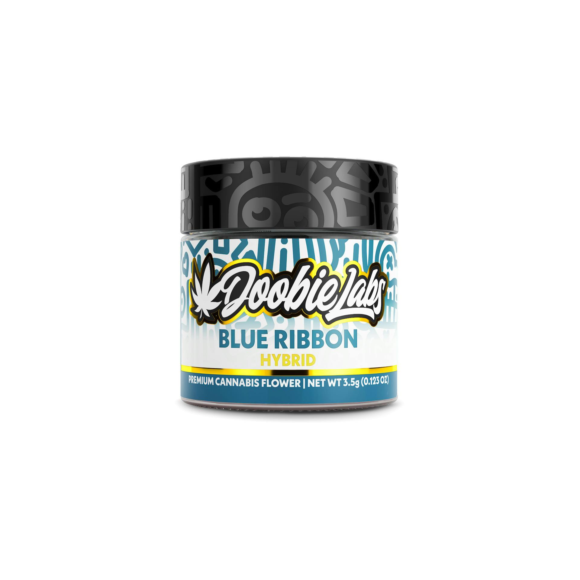 Premium Flower - Blue Ribbon