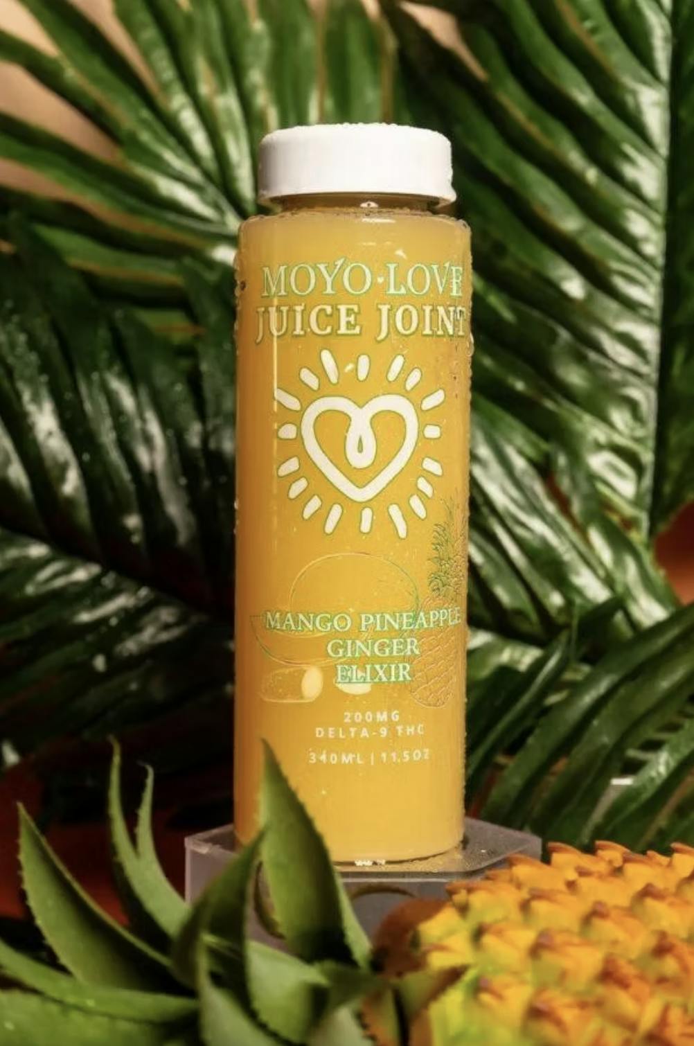 Moyo Love Mango Pineapple Ginger Elixir Hemp Derived One Size