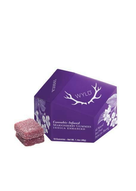 100MG MARIONBERRY INDICA GUMMIES