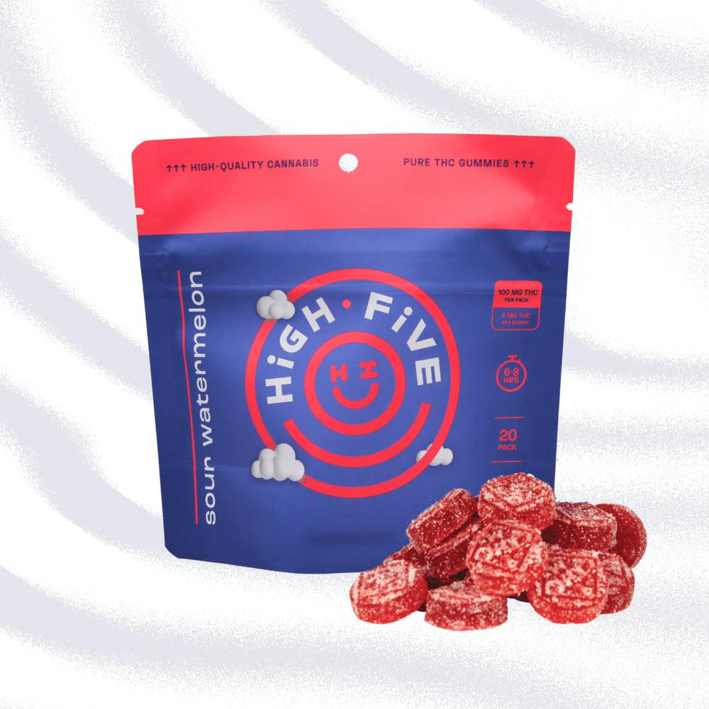 300MG SOUR WATERMELON GUMMIES