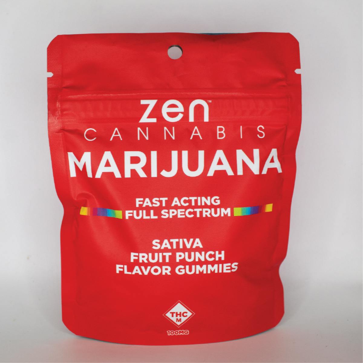 100MG SATIVA FRUIT PUNCH GUMMIES