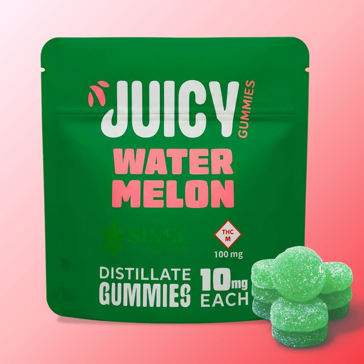 100MG WATERMELON JUICY GUMMIES