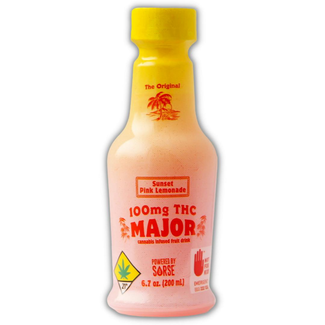 Pink Lemonade 100mg Infused Drink (Majors)