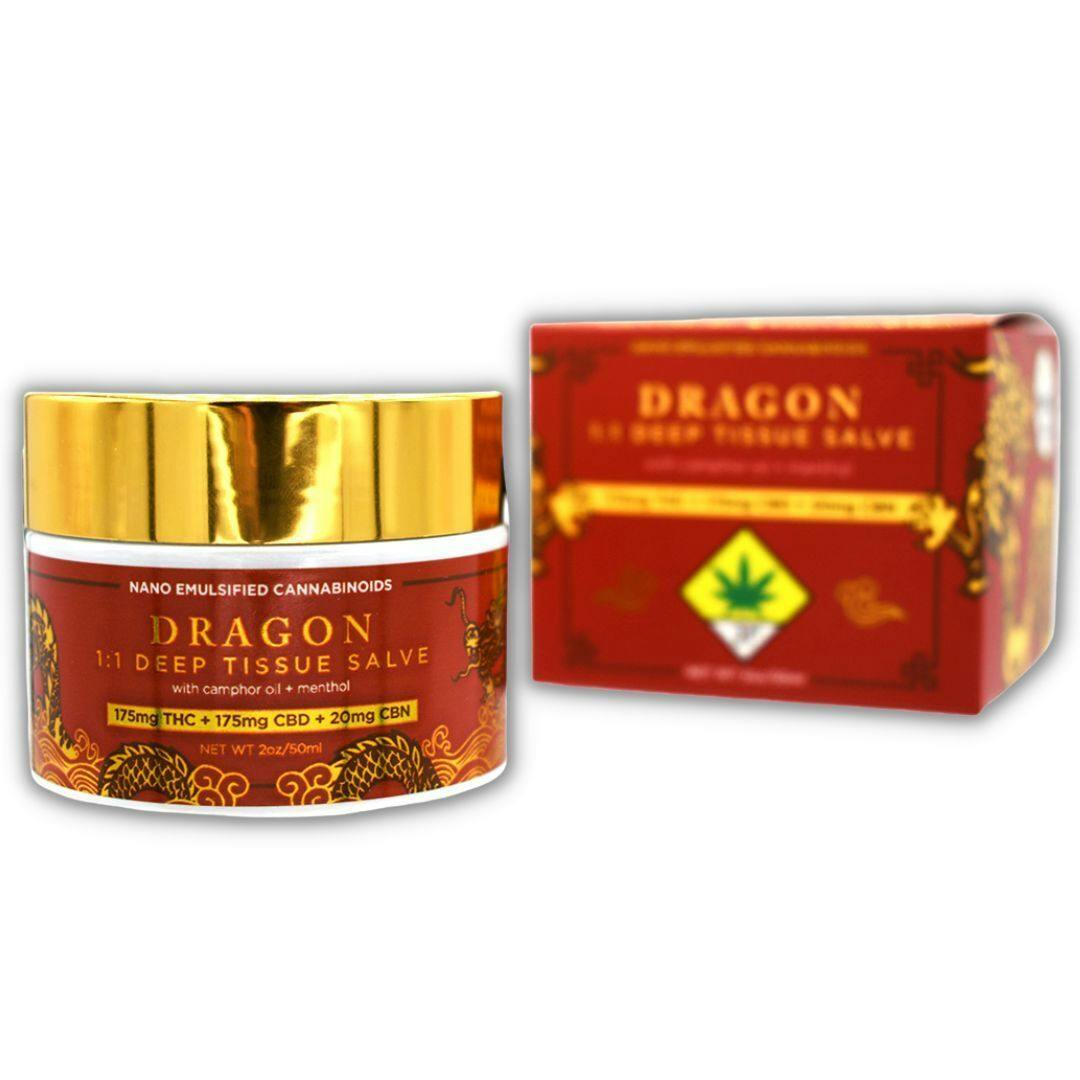 Xtra Strength CBD Pain Relieving Lotion 3.4oz Topical (Dragon Balm)