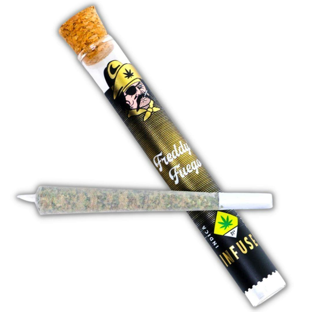 Fritter Glitter Collab with PICC 1g Infused Pre Roll (Freddy's Fuego)