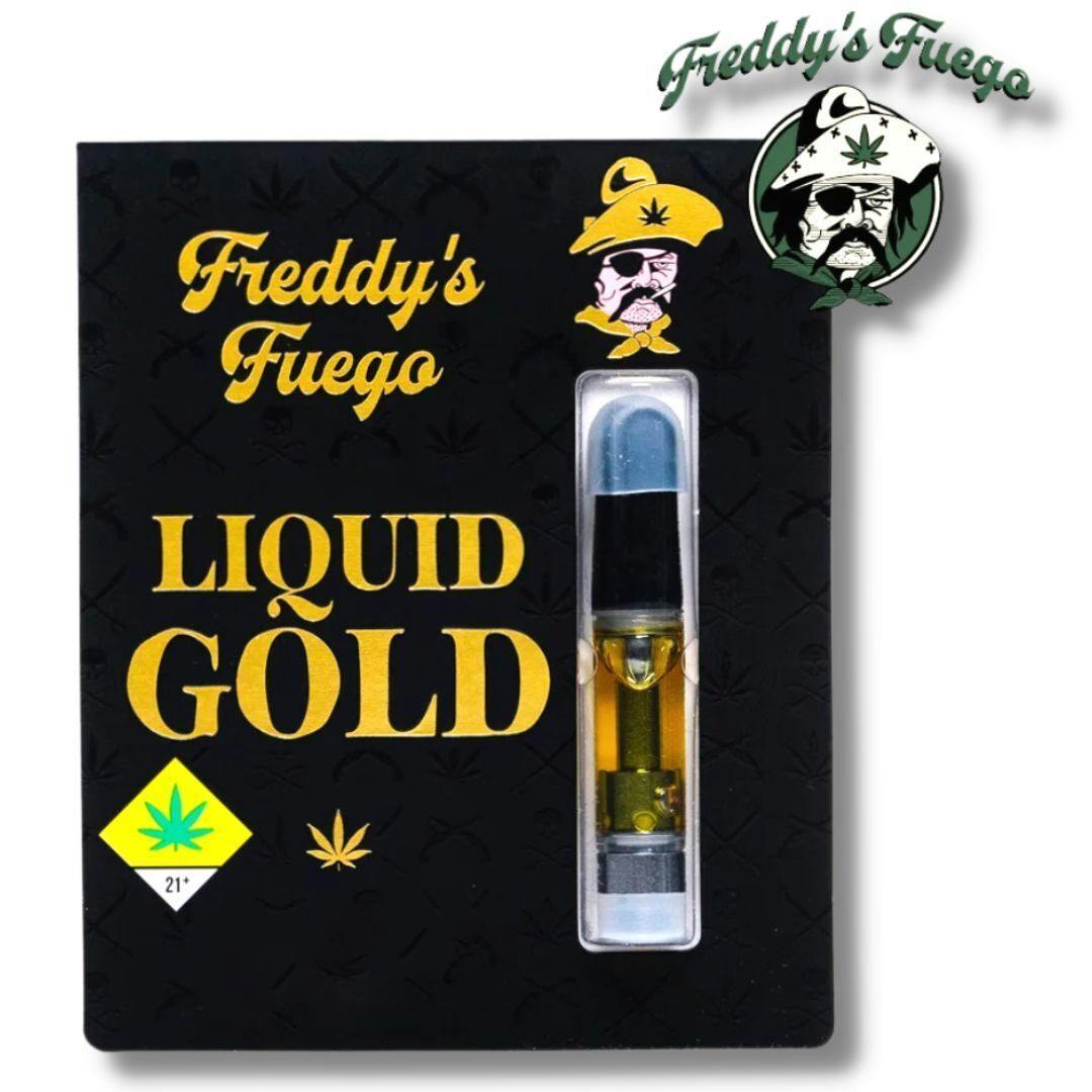 High Chews 1g Liquid Gold Distillate Cartridge (Freddy's Fuego)