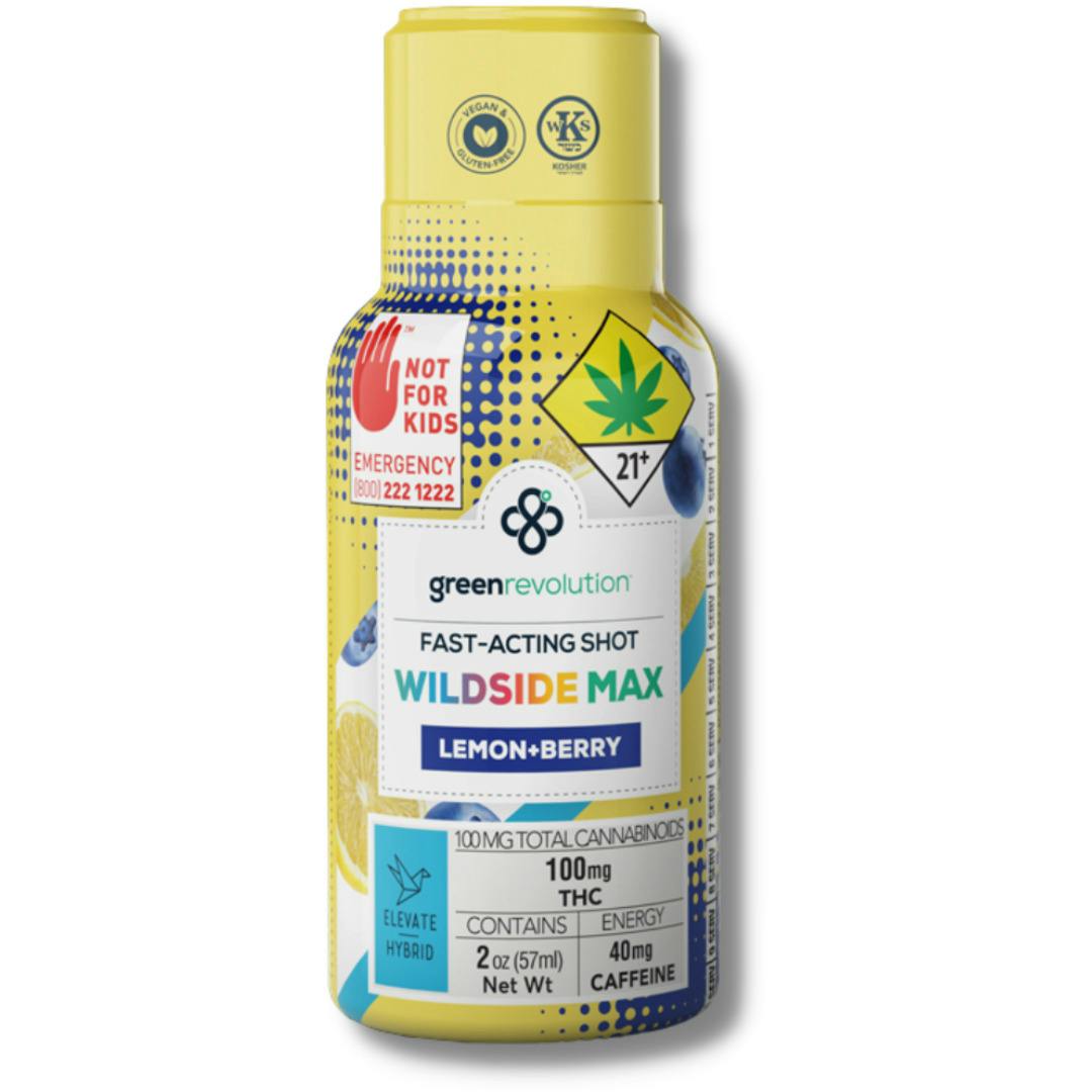 Lemon Berry Max 100mg Infused Shot (Wildside)
