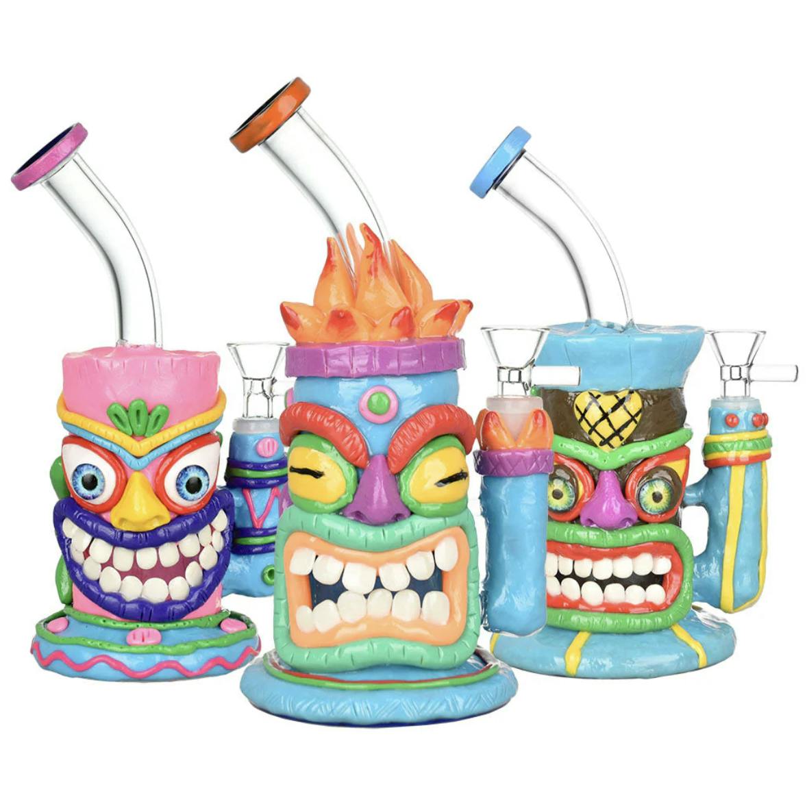BONG - DAB RIG - SPOOKY TIKI