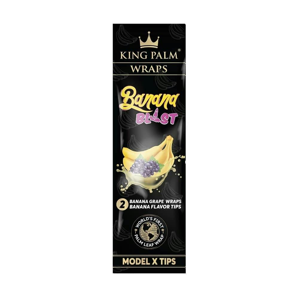 KING PALM - LEAF WRAPS - BANANA BLAST XL