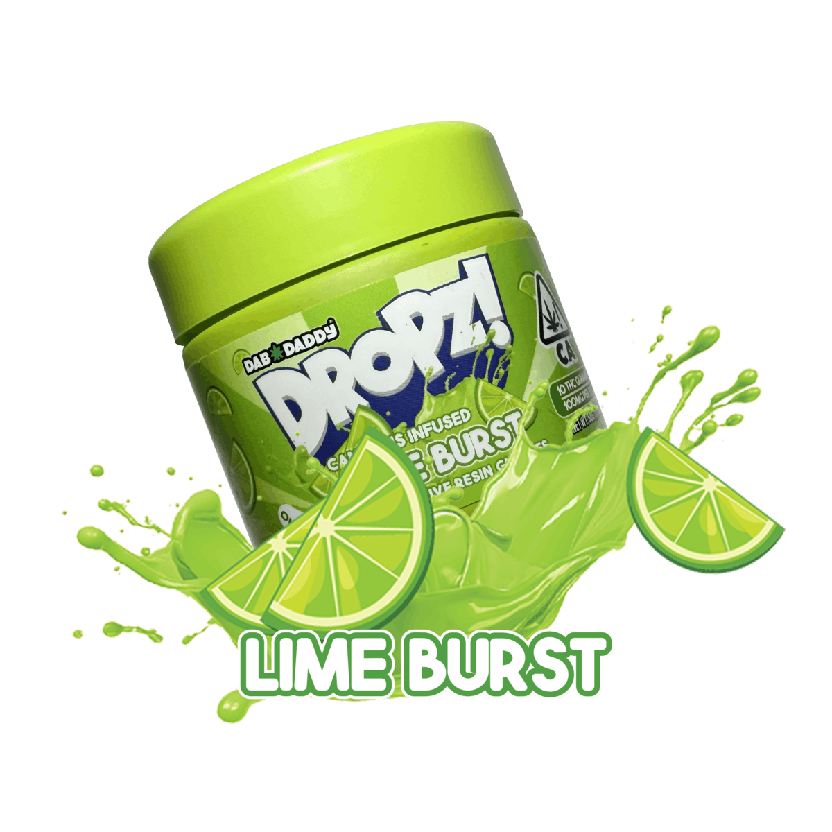 Lime Burst: 100mg Gummy