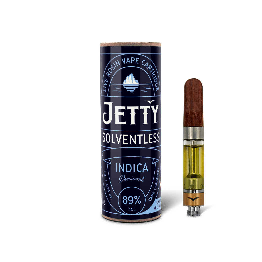 Jetty Extracts - Garlic Smash Burger | OCal | 1g Solventless Vape Cartridge - 1 gram