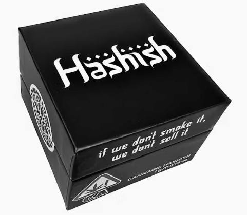 Hashish - Chocolate Mintz Dragon Egg | 2g Live Rosin Black Box - 2 grams