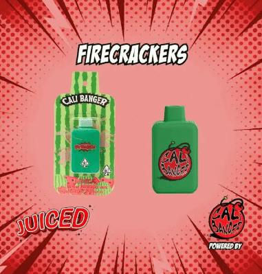 Firecracker by Cali Banger - Watermelon | Juiced | 1.2g AIO - 1.2 items