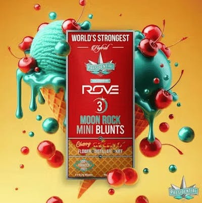 Presidential Cherry Gelato: X 3 Mini Blunt