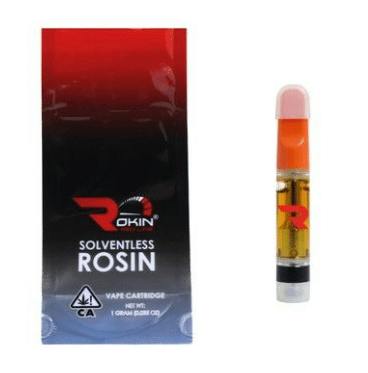 Rokin Cannabis - Rum Runner | 1g Redline Rosin Vape Cartridge - 1 gram