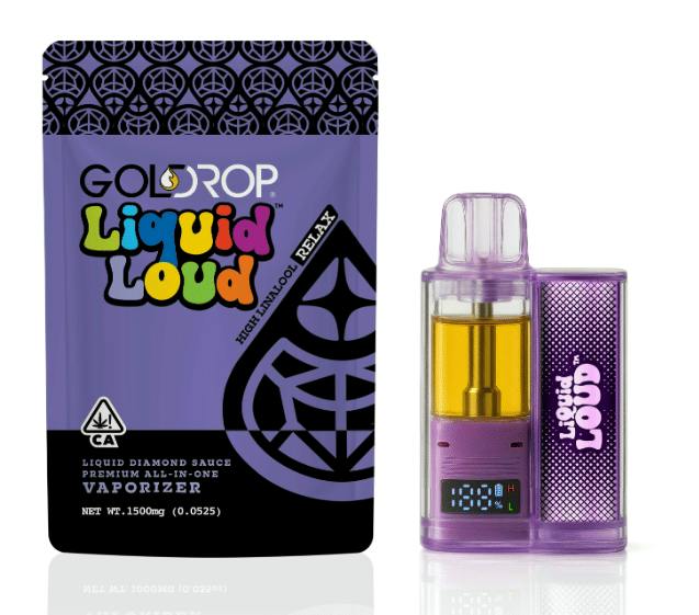 GoldDrop - Black Cherry | 1.5g Liquid Diamond Sauce AIO - 1 gram