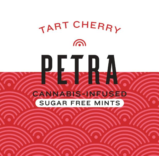 Petra - Tart Cherry Sugar Free | 100mg Mints
