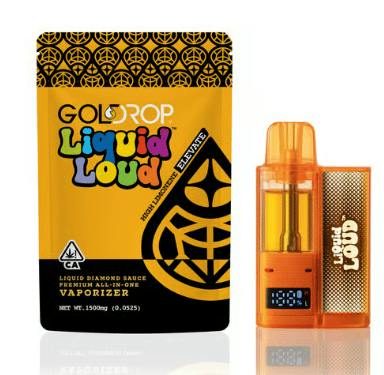 GoldDrop - Sweet Lemon Gelato | 1.5g Liquid Diamond Sauce AIO - 1 gram