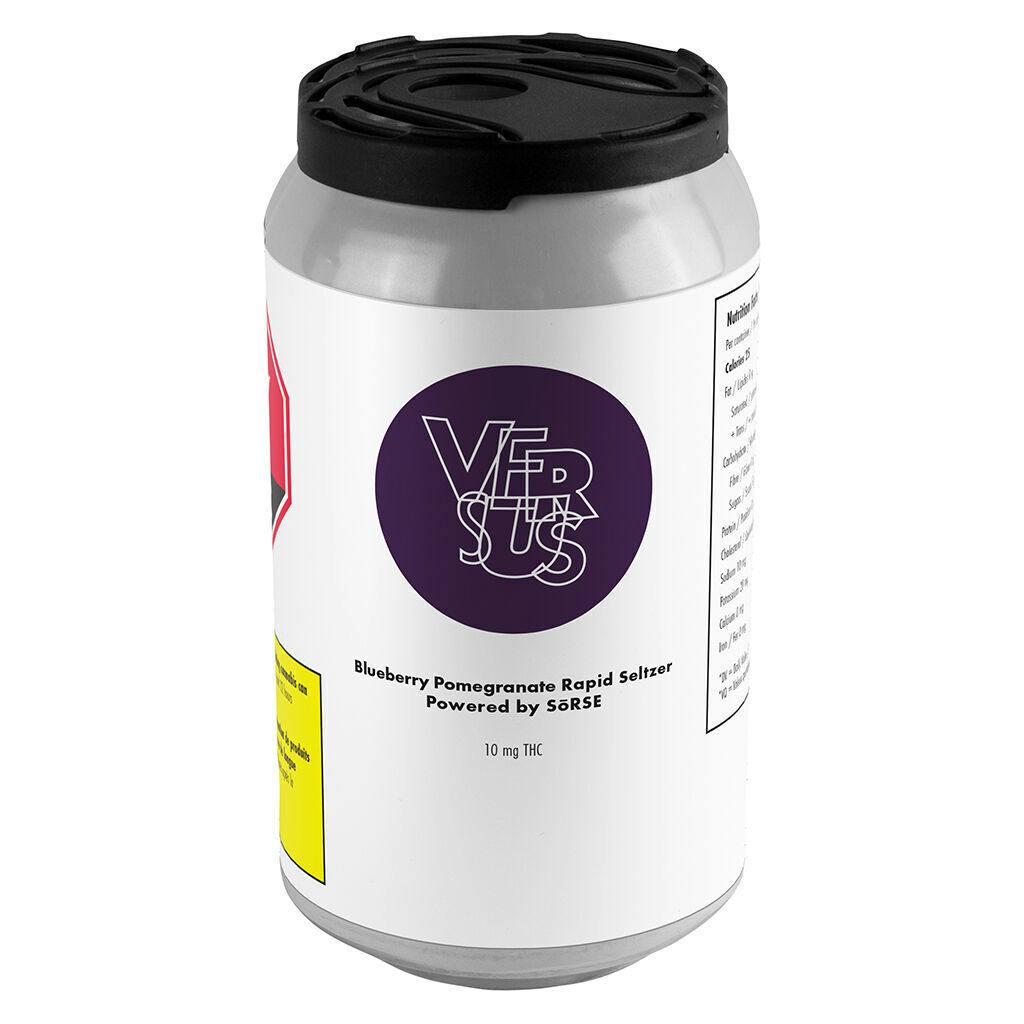 Versus - Blueberry Pomegranate 1:1:1 THC:CBD:CBG Rapid Seltzer - 355ml